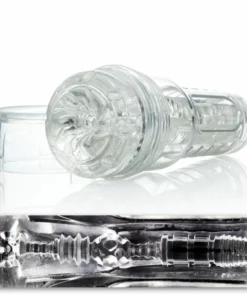 Fleshlight GO Torque Ice - kompaktowa maszyna intymna przezroczysta