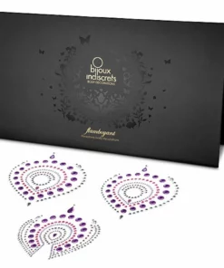 Bijoux Indiscrets Flamboyant Dekoracyjne Kryształki Purple & Pink