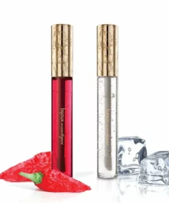 Bijoux Cosmetiques Nip Gloss Duet zestaw balsamow 2 x 13 ml chłodzący i rozgrzewający