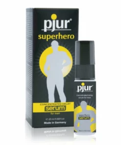 Pjur Superhero Delay Serum 20 ml - żel opoźniający, ochrona i komfort