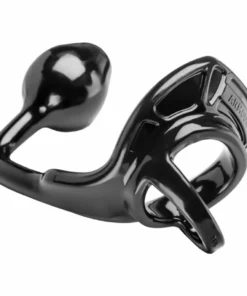 Perfect Fit Armour Tug Lock Black pierścień z plugiem, czarny, 43 mm