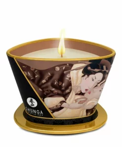 SHUNGA Excitation Świeca do masażu czekoladowa 170 ml soja naturalna