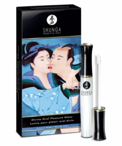 Shunga Divine Oral Pleasure Gloss Coconut Water 10ml - żel chłodząco-rozgrzewający