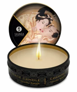 Shunga Desire Świeca do masażu waniliowa 30 ml - naturalny olejek