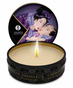 Shunga Libido Exotic Fruits świeca do masażu 30 ml naturalny olejek