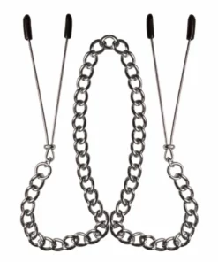 S&M Tug On My Heart - regulowane zaciski z osłonami silikonowymi