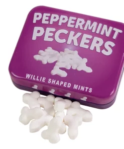 Candyprints Peppermint Peckers Mini miętowki w metalowym opakowaniu 45g