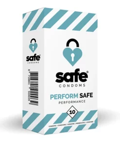 Safe Perform 10 szt. - prezerwatywy opoźniające wykonane z lateksu