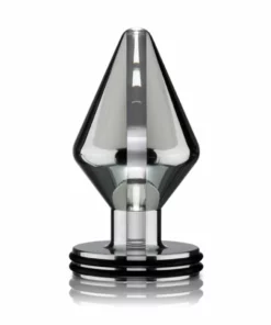 ElectraStim Maxi Plug L - Anatomiczny korek intymny elektro, czarny