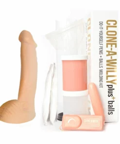 Clone-A-Willy Kit Nude - zestaw do modelowania z anatomiczną podstawą