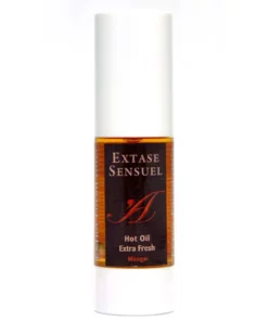 Extase Sensuel Hot Oil Mango 30ml - Olejek Rozgrzewający z Dyspenserem