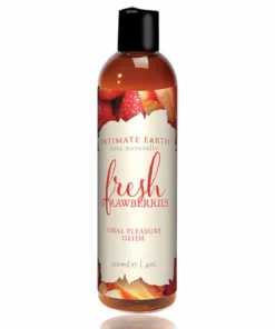 Intimate Earth Natural Flavors żel nawilżający truskawkowy 120 ml