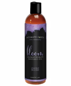 Intimate Earth Bloom Olejek do masażu piwonia 240 ml naturalny