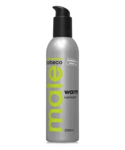 MALE Warm Lubricant 250 ml - Rozgrzewający żel intymny, duża pojemność