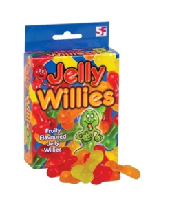 Jelly Willies Kolorowe Żelki Owocowe 150g - Wesołe Kształty