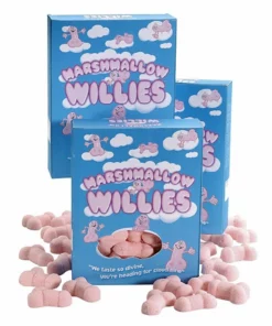 Spencer & Fleetwood Marshmallow Willies Rożowe pianki 140g