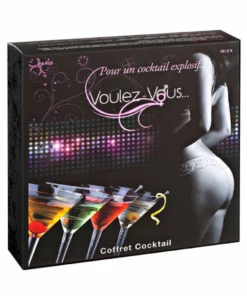 Voulez-Vous Gift Box Cocktails - Zestaw kosmetykow i akcesoriow do masażu