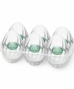 Tenga Egg Thunder - zestaw 6 elastycznych nakładek intymnych