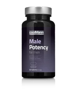 CoolMann Male Potency Tabs 60 szt. - Suplement roślinny dla mężczyzn