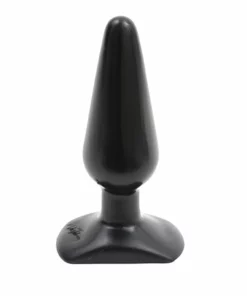 Doc Johnson Plug Medium Classic kolekcja, rozmiar 13 cm, czarny