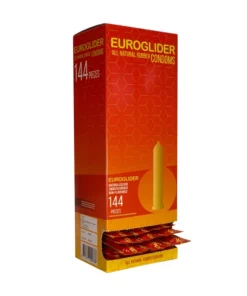Euroglider Prezerwatywy Klasyczne 144 szt. Certyfikowane ISO CE