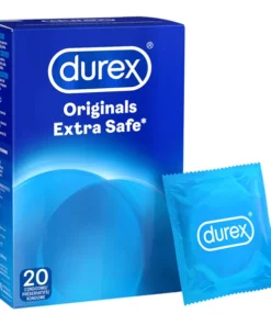 Durex Originals Extra Safe 20 szt. prezerwatywy powiększona grubość