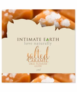Intimate Earth Natural Flavors Lubrykant Saszetka Słony Karmel 3ml