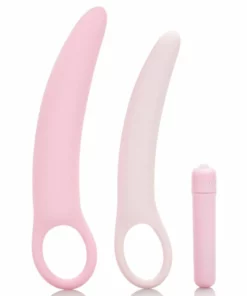 CalExotics Inspire Vibrating Dilator Kit silikonowy zestaw z wibracją