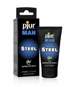 Pjur Man Steel Gel 50 ml - żel pielęgnacyjny z ekstraktem z papryki