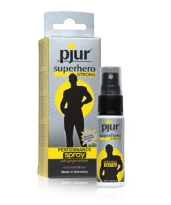 Pjur Superhero Strong Performance Spray z imbirem 20 ml - wydłużona formuła