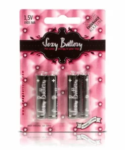 Sexy Battery AAA Xtra Endurance - Zestaw 4 alkalicznych baterii 1,5V