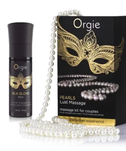 Orgie Pearl Lust Zestaw do masażu z naszyjnikiem perłowym 30ml