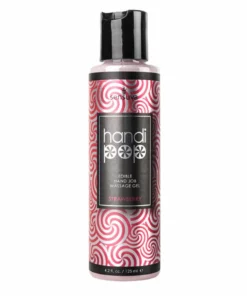 Sensuva Handipop Massage Gel Strawberry 125ml - żel do masażu dłonią