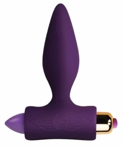 Rocks-Off Petite Sensations Plug Purple - wibrująca maszyna intymna, fioletowa