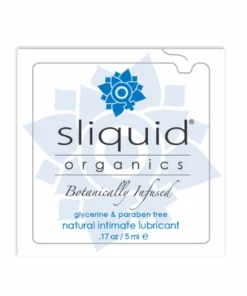 Sliquid Organics Natural Lubricant 5ml - Saszetka, Składniki Roślinne