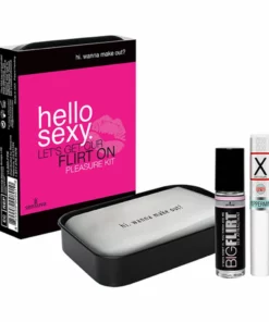 Sensuva Hello Sexy Pleasure Kit - Zestaw z balsamem i perfumami roll-on z feromonami