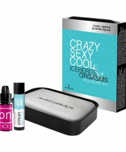 Sensuva Crazy Sexy Pleasure Kit - Zestaw chłodzący z olejkiem i balsamem 5ml+4g