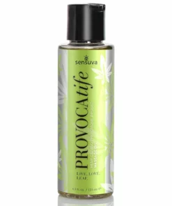 Sensuva Provocatife Olejek do masażu konopny 125 ml z witaminami