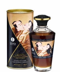 Shunga Aphrodisiac Warming Oil Creamy Latte 100ml rozgrzewający
