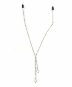 Sportsheets Sincerely Teardrop ozdobne klipsy na ciało z łańcuszkiem 45,7cm