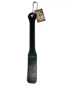 Sportsheets Edge Leather Slapper - skorzana packa z długą rączką 44,5 cm