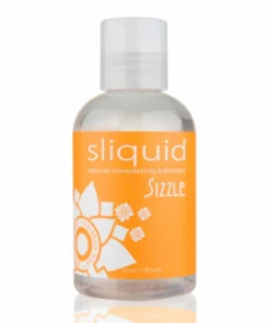 Sliquid Naturals Sizzle 125 ml - Wodny żel intymny z efektem termicznym