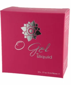 Sliquid Organics O Gel Cube 60 ml - Żel stymulujący w saszetkach, naturalny