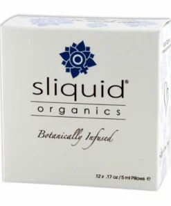 Sliquid Organics Lube Cube 60ml - Zestaw żeli nawilżających w saszetkach