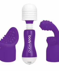 Bodywand Mini Purple - kompaktowy masażer wielofunkcyjny USB 13 cm