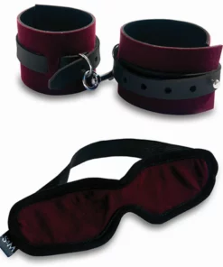 S&M Enchanted Kit Burgundy - Zestaw akcesoriow do lekkiego bondage