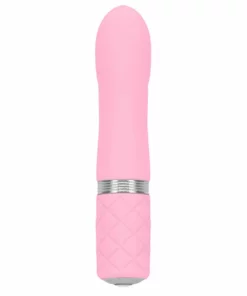 Pillow Talk Flirty Pink - bezprzewodowy masażer silikonowy, kompaktowy