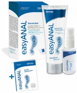 Joydivision easyANAL Zestaw: Żel 80 ml + Spray 30 ml + Booklet, do pielęgnacji