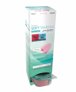 Joydivision Soft-Tampons Stringless Normal 10 szt - komfortowe, bezsznurkowe