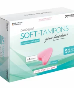 Joydivision Soft-Tampons Normal 50 szt. - komfortowe tampony bezsznurkowe